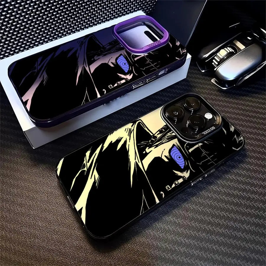 Soft Cover Phone Case for iPhone 13Pro 14 Pro MAX 15 Plus 12 13 16Pro 11 16 16e Anime N-N-arutoS