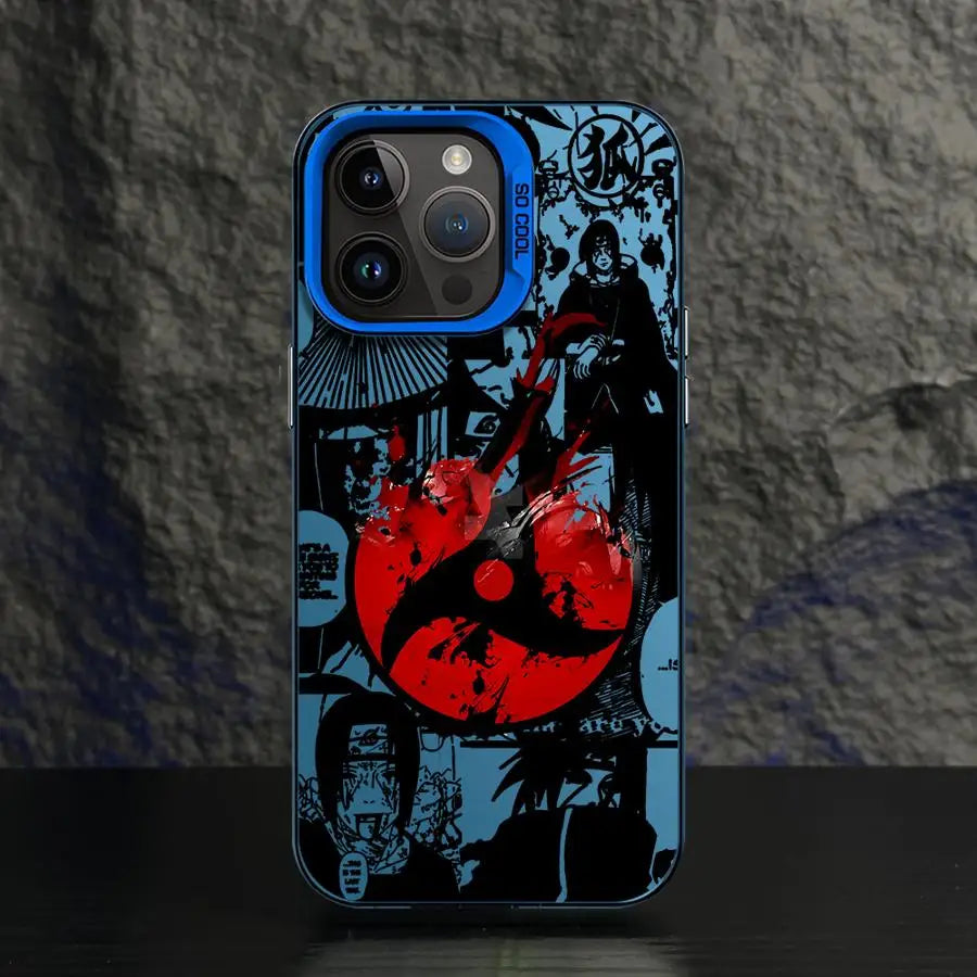 N-N-arutos-Akatsukis-ITACHI Phone Case for iPhone 16e 11 12 13 Pro Max 17 Air 14 15 16 Plus Soft Cover