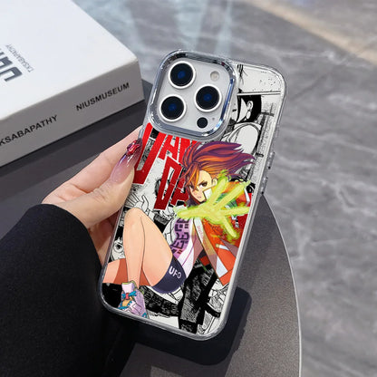New DanDaDan Anime Phone Case For iPhone 17 16e 16 15 14 13 12 11 mini Pro Max X XR XSMAX 8 7 Air Plus Transparent Soft Cover