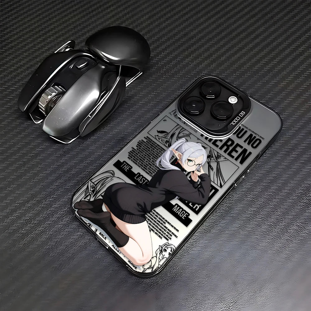 Hot Comics Frierens Phone Case for Samsung Galaxy S26 S25 S24 S23 S22 S21 S20 Note20 Ultra Edge Plus 4G 5G Anti Fall Matte Cover