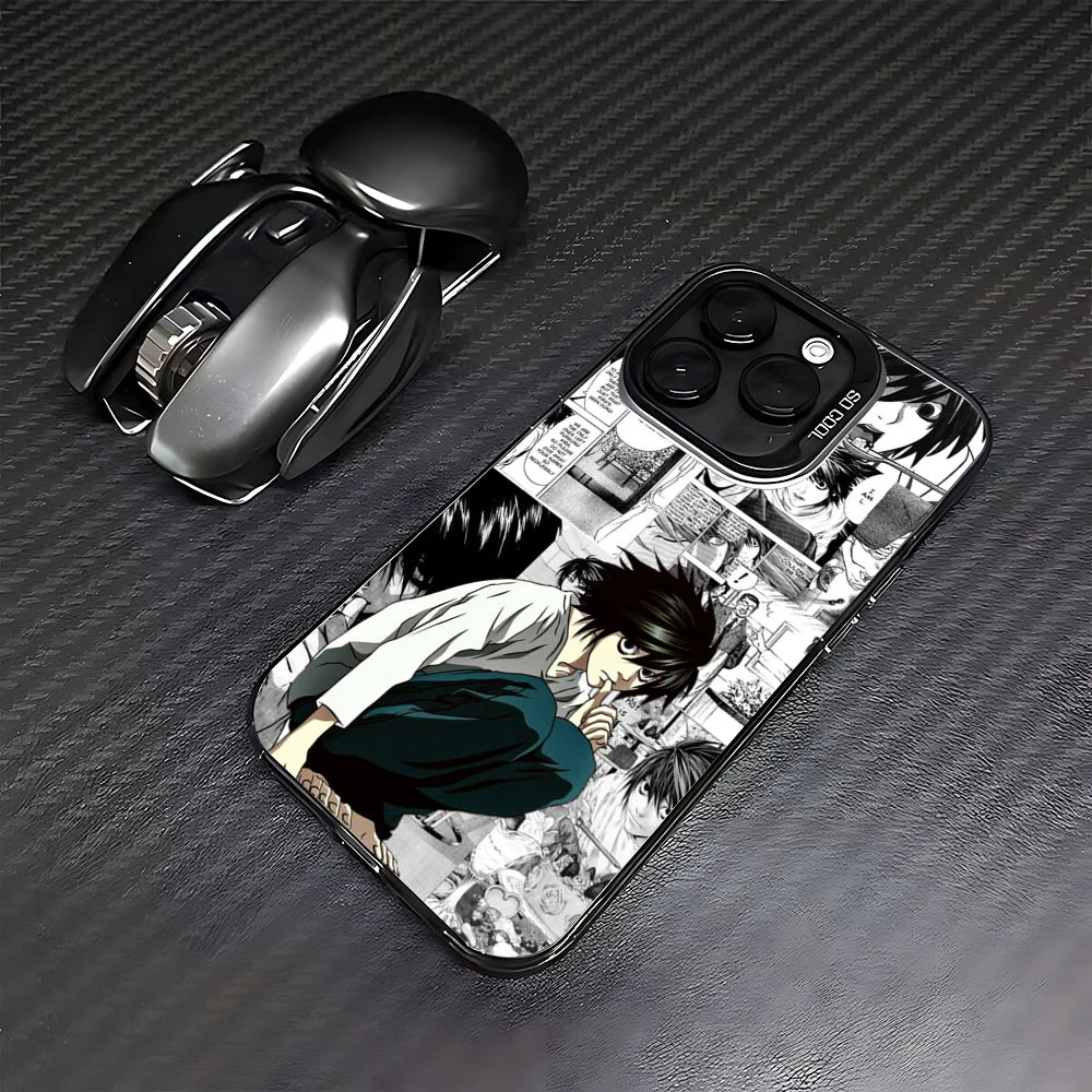 Anime Death Note Phone Case For iPhone 17 Air 16 e 15 14 13 12 11 Pro Max Plus Mini SE2020 2022 Matte Shockproof Back Cover