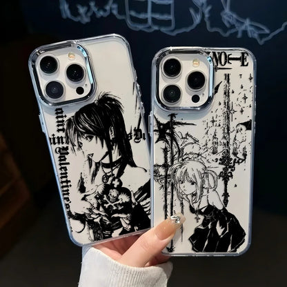 Luxury Clmj Death Note Misa Phone Case For iPhone 17 16e 16 15 14 13 12 11 mini Pro Max X XR XSMAX 8 7 Air Plus Soft Cover