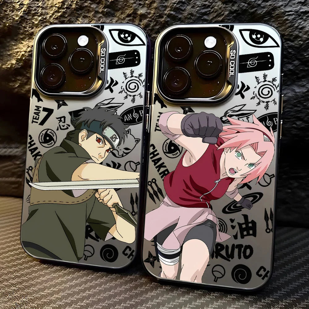 Hot New Anime Narutos Phone Case For IPhone 17 17e 16e 16 15 14 13 12 11 Mini Pro Max X XR XSMAX 8 7 Air Plus Matte Back Cover