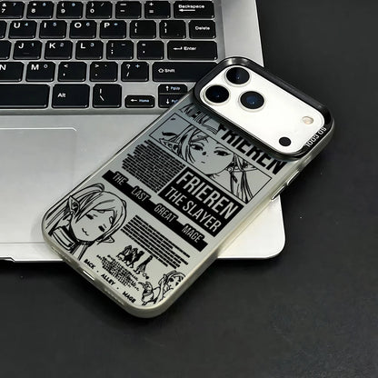 FrierenS BeyondS Journey's End Phone Case Phone 17 16e 16 15 14 13 12 11 mini Pro Max X XR 7Air Plus Anti Fall Matte Back Cover