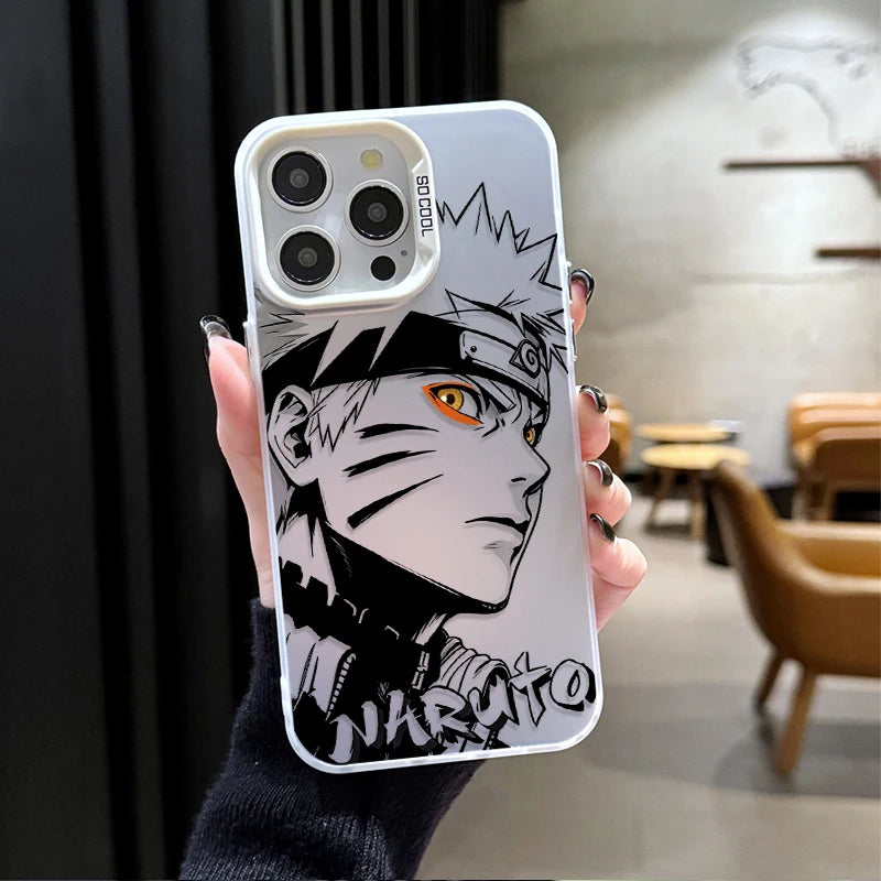 Anime Naruto Uchiha Sasuke Cool Phone Case for Xiaomi Redmi Note 15 14 13 12 10 9 Pro Plus 4G 5G 12S 11S 10S  9S Matte Cover