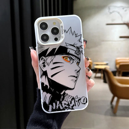 Anime Naruto Uchiha Sasuke Cool Phone Case for Xiaomi Redmi Note 15 14 13 12 10 9 Pro Plus 4G 5G 12S 11S 10S  9S Matte Cover