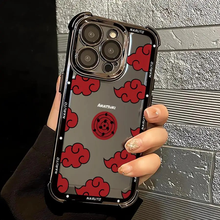 Case for iPhone 11 17 Air 16 Pro Max 14 13 12 15 Plus Soft Phone Cover Japan Anime Character