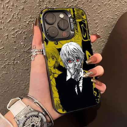 Hunter Kurapika Mobile Phone Case for iPhone 17 16 15 14 13 12 11 X XR XS 8 7 Pro Max Plus Translucent Colour Protective Luxury