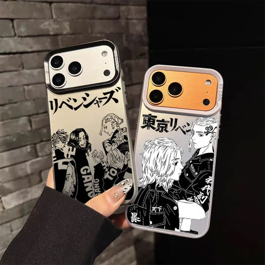Phone Case For Apple iPhone 17 Air 16E 15 14 Plus 13 12 11 Pro Max Mini Funda Cover Tokyo Revengers Anime