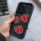 Akatsukies Cloud Totem N-NARUTOS Phone Case for iPhone 17e 17 16e 16 15 14 13 12 11 Air Pro Max Plus Soft TPU Back Cover