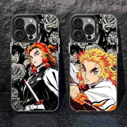 Demon Slayer Anime Cute Cover For Apple iPhone 17 Air 16E 16 15 14 13 12 mini Pro Max Plus Colorful Phone Case
