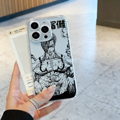 Anime Jujutsu Kaisen Phone Case For iPhone 17 16e 16 15 14 13 12 11 Mini Air Pro Max X XR XSMax 7 8 Plus Anti Fall Transparent