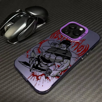 Mahoraga Toji Fushiguro Jujutsu Phone Case For iPhone 17 16e 16 15 14 13 12 11 mini Pro Max X XR 8 7 Air Plus Anti Fall Matte