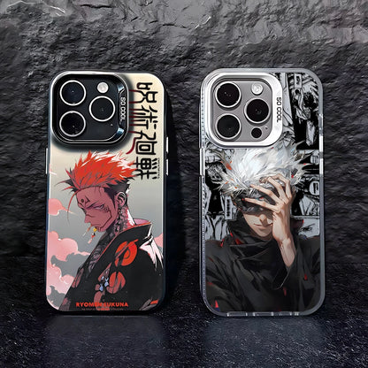 Classic Comics Jujutsus Kaisens Phone Case For iPhone 16 15 14 13 12 11 Pro Max X XR XSMAX 8 7 Plus Candy Matte Back Cover