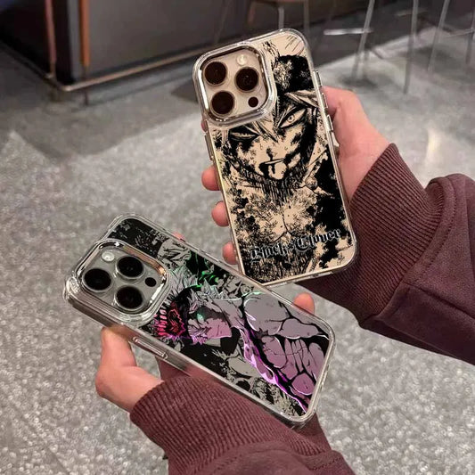 Black Clover Anime Phone Case For Apple iPhone 17 AIR 16E 15 14 13 12 11 Pro Max Plus Transparent Soft Cover