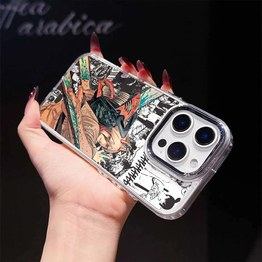 Chainsaw Man Anime For Xiaomi Mi 15 Ultra 14T Redmi 15C 14C 13C A5 A3 POCO X7 Note 15 14 13 Pro Plus Soft Phone Case