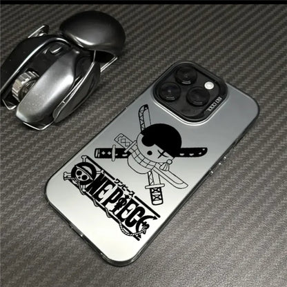 ONE PIECE Edward Newgate Wanted Phone Case For IPhone 16 15 14 13 12 11 Pro Max Whitebeard Pirates Zoro Model Shockproof Cover