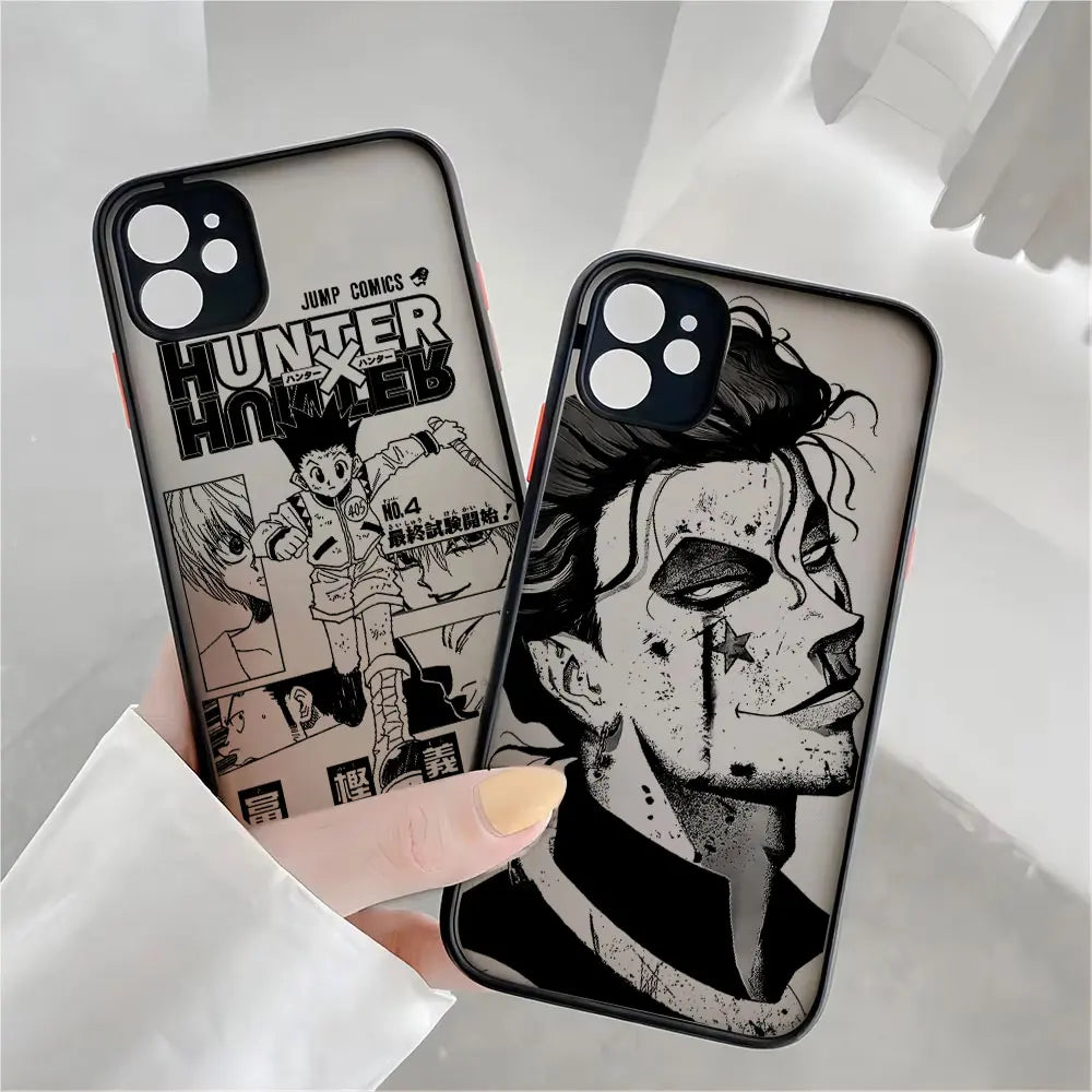 Anime New Hunter x Hunter Phone Case For iPhone 17 16e 16 15 14 13 12 11 Pro Air Max X XR XSMax 7 8 Plus Matte Clear Back Cover