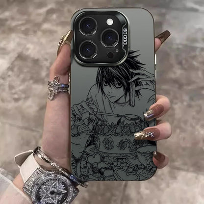 Anime Deaths Note Phone Case For iPhone 17 17e 16e 16 15 14 13 12 11 mini Pro Max X XR XSMAX Air Plus Anti Fall Matte Back Cover