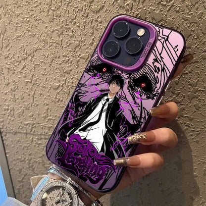 Anime Solos Levelings Phone Case For iPhone 17 16e 16 15 14 13 12 11 mini Pro Max X XR XSMAX Air Plus Anti Fall Matte Back Cover