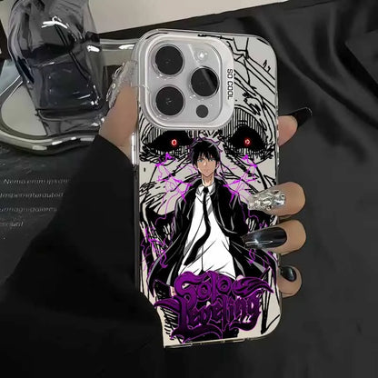 Anime Solos Levelings Phone Case For iPhone 17 16e 16 15 14 13 12 11 mini Pro Max X XR XSMAX Air Plus Anti Fall Matte Back Cover