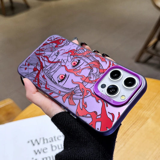 Anime Zenitsu Nezuko Demon Slayer Phone Case for iPhone 12 17 Air Pro Max 16 15 11 14 13 Pro Max XS X XR Plus 8 7 SE 2020 Cover