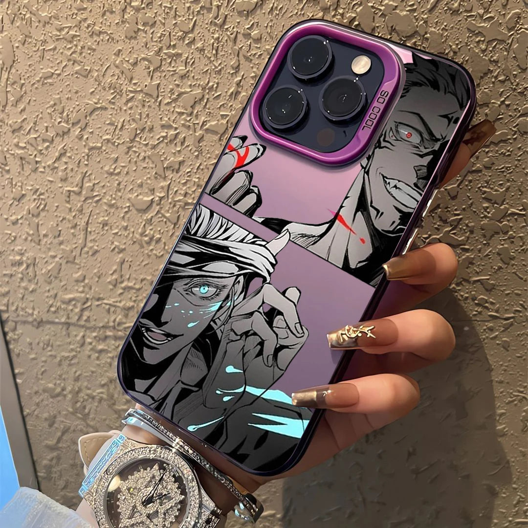 Anime Jujutsu Kaisen Phone Case For IPhone 16 15 14 13 12 11 Pro Max X XR XS 7 8 Plus Mini SE 2020 2022 Case Gojo