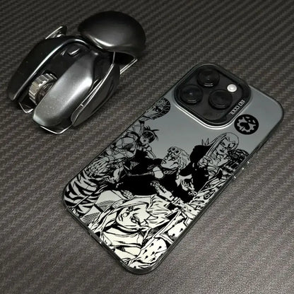 J-JoJos Bizarre Adventure Phone Case For iPhone 17 16e 16 15 14 13 12 11 mini Pro Max X XR 8 Air Plus Anti Fall Matte Back Cover