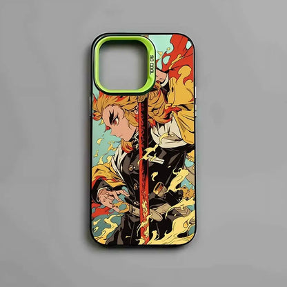 Kyojuro Rengoku Phone Case For IPhone 17 16 15 14 13 12 Mini 11 8 7 Pro Max Plus Colorful Phone Case