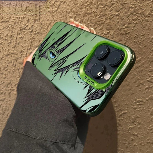 G-GojoS Phone Case For iPhone 17 16e 16 15 14 13 12 11 mini Pro Max X XR XSMAX 8 7 Air Plus Anti Fall Matte Back Cover S-SatoruS