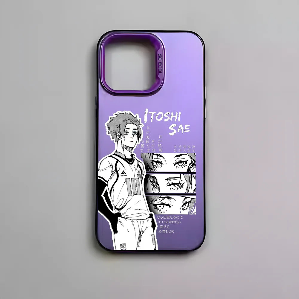 Anime Blue Lock Phone Case For iPhone 16 e 15 14 13 12 11 Pro Max Plus Mini X XS XR SE 2020 2022 Funda Coque