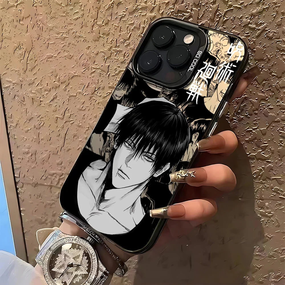 F-Fushiguro T-Toji Phone Case For iPhone 17 16e 16 15 14 13 12 11 mini Pro Max X XR XSMAX 8 7 Air Plus Anti Fall Matte Cover