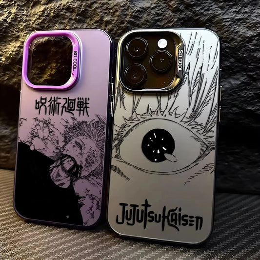 Anime Jujutsu Kaisen Phone Case For IPhone 16 15 14 13 12 11 Pro Max X XR XS 7 8 Plus Mini SE 2020 2022 Gojo Satoru