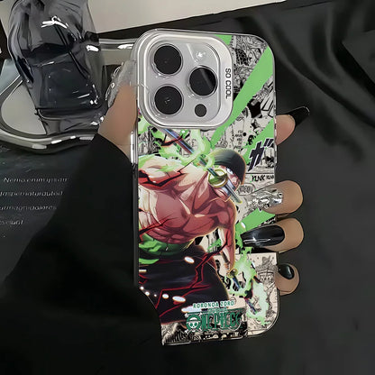 Anime Ones Pieces Luffys Zoros Phone Case for IPhone 17 17e 16e 16 15 14 13 12 11 Pro Max Air Plus Anti Fall Matte Back Cover