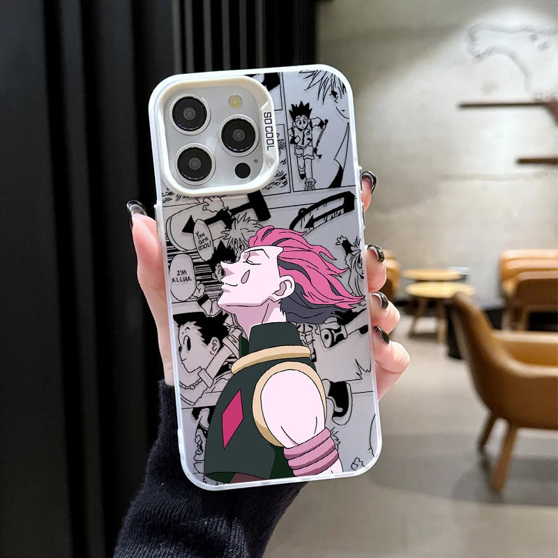 Phone Case For Samsung Galaxy S23 S24 S25 S22 Ultra S21 Plus FE A56 A36 A26 5G A16 A06 4G Note 20 Anime Killua Hunter X Hunters