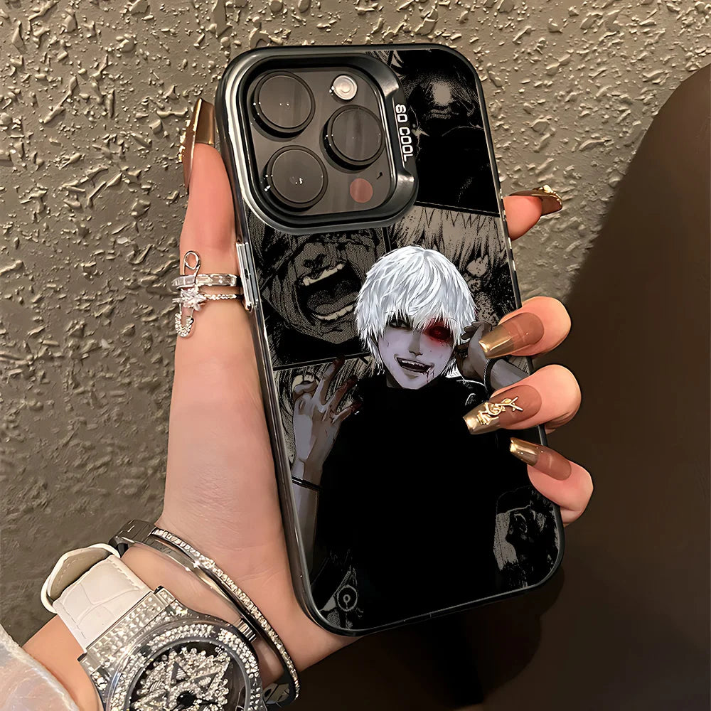 Anime Tokyo Ghoul Phone Case For iPhone 17 17e 16e 16 15 14 13 12 11 mini Pro Max X XR XSMAX Air Plus Anti Fall Matte Back Cover