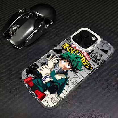 Anime My Hero Academia Phone Case For iPhone 17 16e 16 15 14 13 12 11 mini Pro Max X XR XSMAX 8 7 Air Plus Anti Fall Matte Back