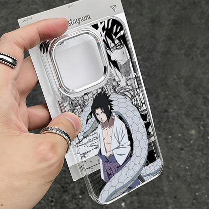 Anime Uchihas Sasukes Phone Case For iPhone 17e 17 16e 16 15 14 13 12 11 mini Pro Max X XR XSMAX 8 7 Air Plus Clear