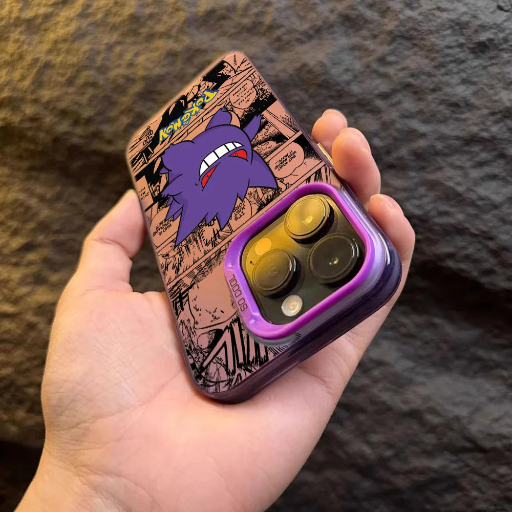 Cartoon P-Pokemon Phone Case For iPhone 16e 16 15 14 13 12 11 mini Pro Max X XR XSMAX 8 7 Plus Anti Fall Matte Back Cover