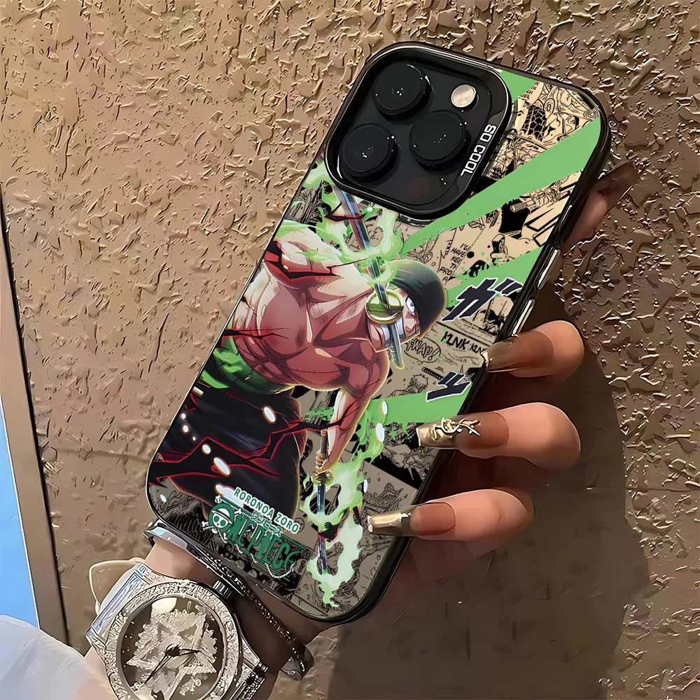Anime Ones Pieces Luffys Zoros Phone Case for IPhone 17 17e 16e 16 15 14 13 12 11 Pro Max Air Plus Anti Fall Matte Back Cover