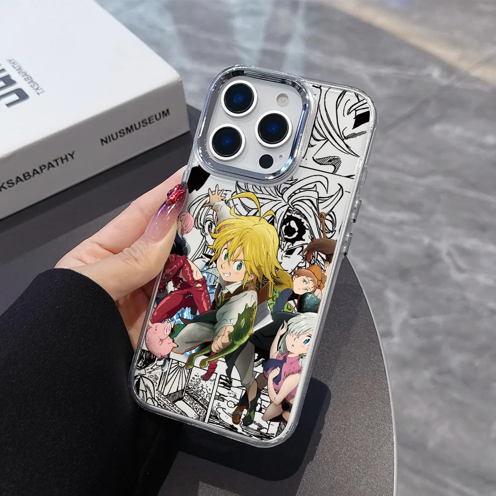 Anime The Seven Deadly Sins Phone Case for Samsung Galaxy S25 S24 S23 S22 S21 S20 Note20 FE Ultra Edge Plus 4G 5G Soft Cover