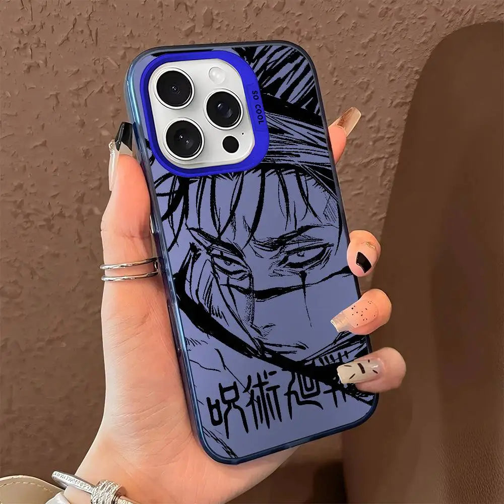 Jujutsu Kaisen Choso ART Phone Case For iPhone 16 15 14 13 12 11 Pro Max X XR XSMAX 8 7 Plus Matte Shockproof Anti Fall Cover