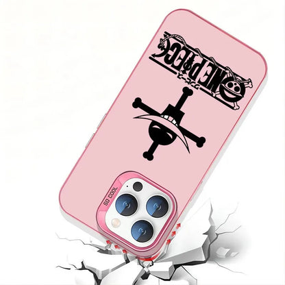 ONE PIECE Edward Newgate Wanted Phone Case For IPhone 16 15 14 13 12 11 Pro Max Whitebeard Pirates Zoro Model Shockproof Cover