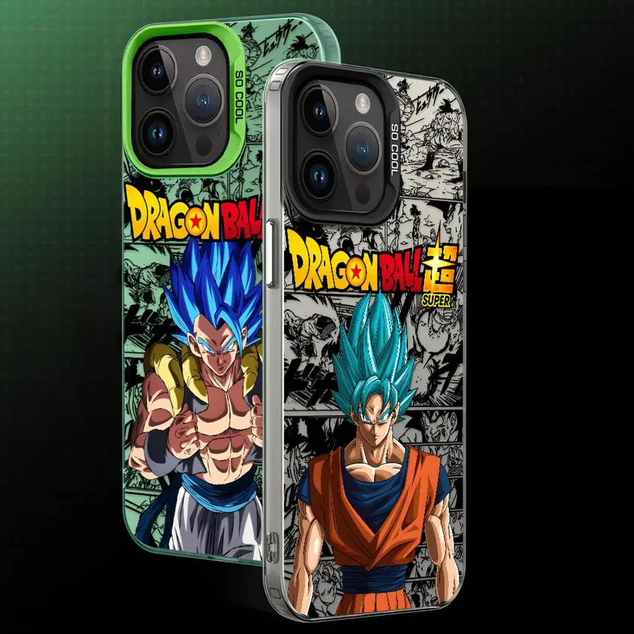 Dragon Ball Anime Vegeta Soft Shell Phone Case for iPhone 17 13 17Air 11 14 15 16 Plus Pro Max 16e 12