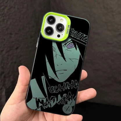 Naruto Uchiha Madara Case for iPhone 16e 14Pro 11 13 Pro MAX 12 XR 14 16Pro 15 XS MAX Soft Cover