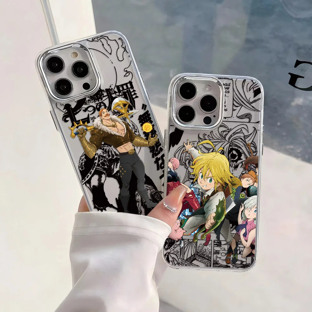 Anime The Seven Deadly Sins Phone Case for Samsung Galaxy S25 S24 S23 S22 S21 S20 Note20 FE Ultra Edge Plus 4G 5G Soft Cover