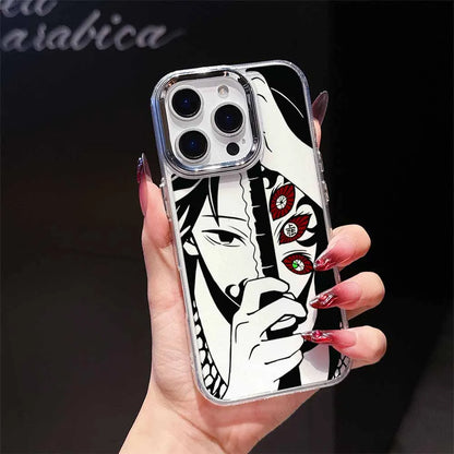 Anime D-emons Slayers Phone Case For Apple iPhone 17 AIR 16E 15 14 13 12 11 Pro Max Plus Transparent Soft Cover