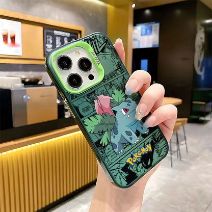Anime Pokémons Hot Pikachus Phone Case For iPhone 16 15 14 13 12 11 mini Pro Max X XR XSMAX 8 7 Plus Anti Fall Matte Back Cover