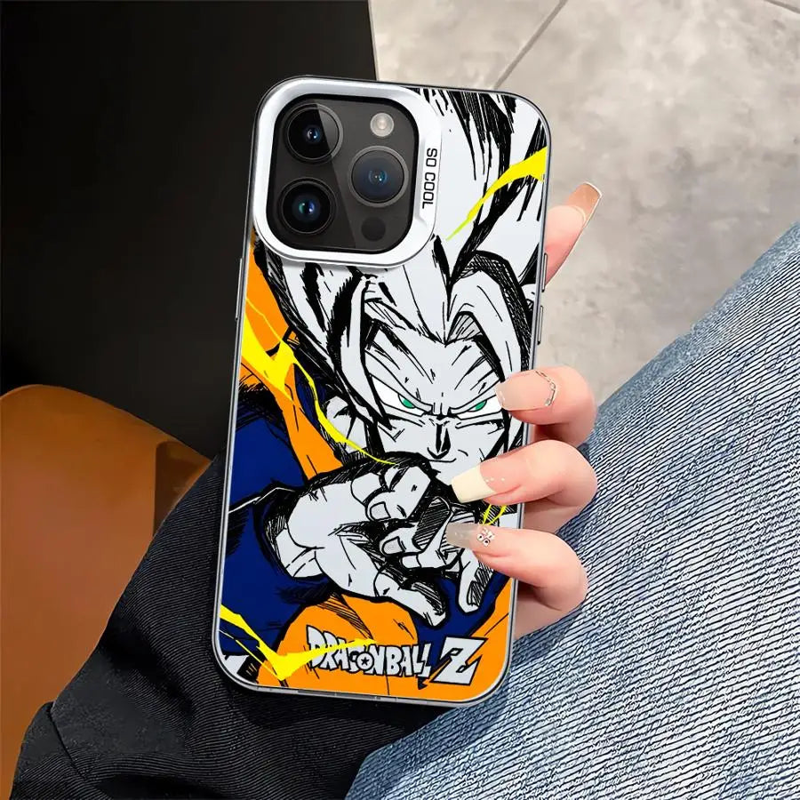 Japan Anime DBZ Cool Phone Cover Case for iPhone 17 Pro Max 14 Plus Air 13 11 16 12 Pro 15