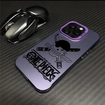 ONE PIECE Edward Newgate Wanted Phone Case For IPhone 16 15 14 13 12 11 Pro Max Whitebeard Pirates Zoro Model Shockproof Cover